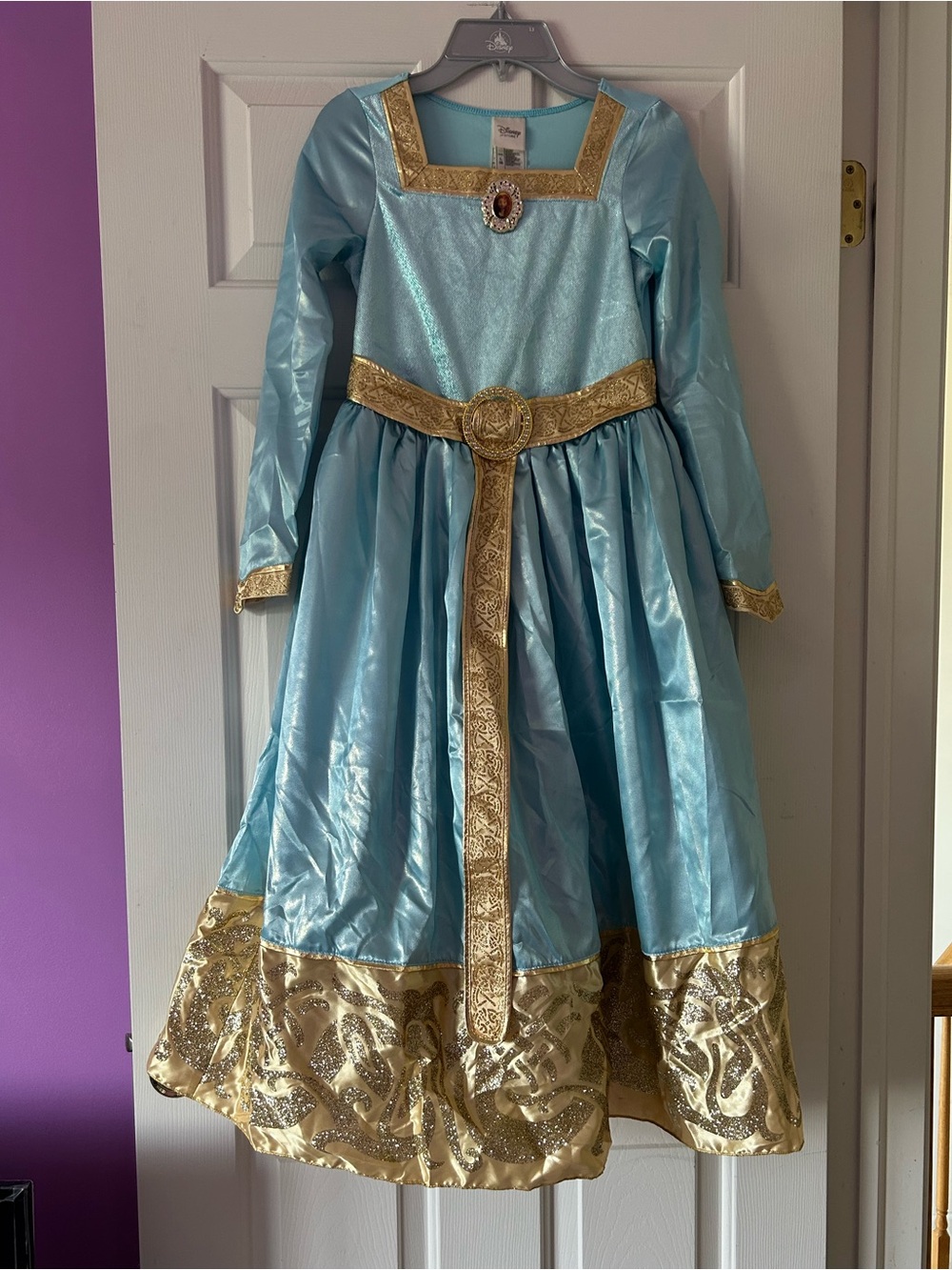 Rare Disney store brave Merida princess costume size 10 Highland Games Scottish